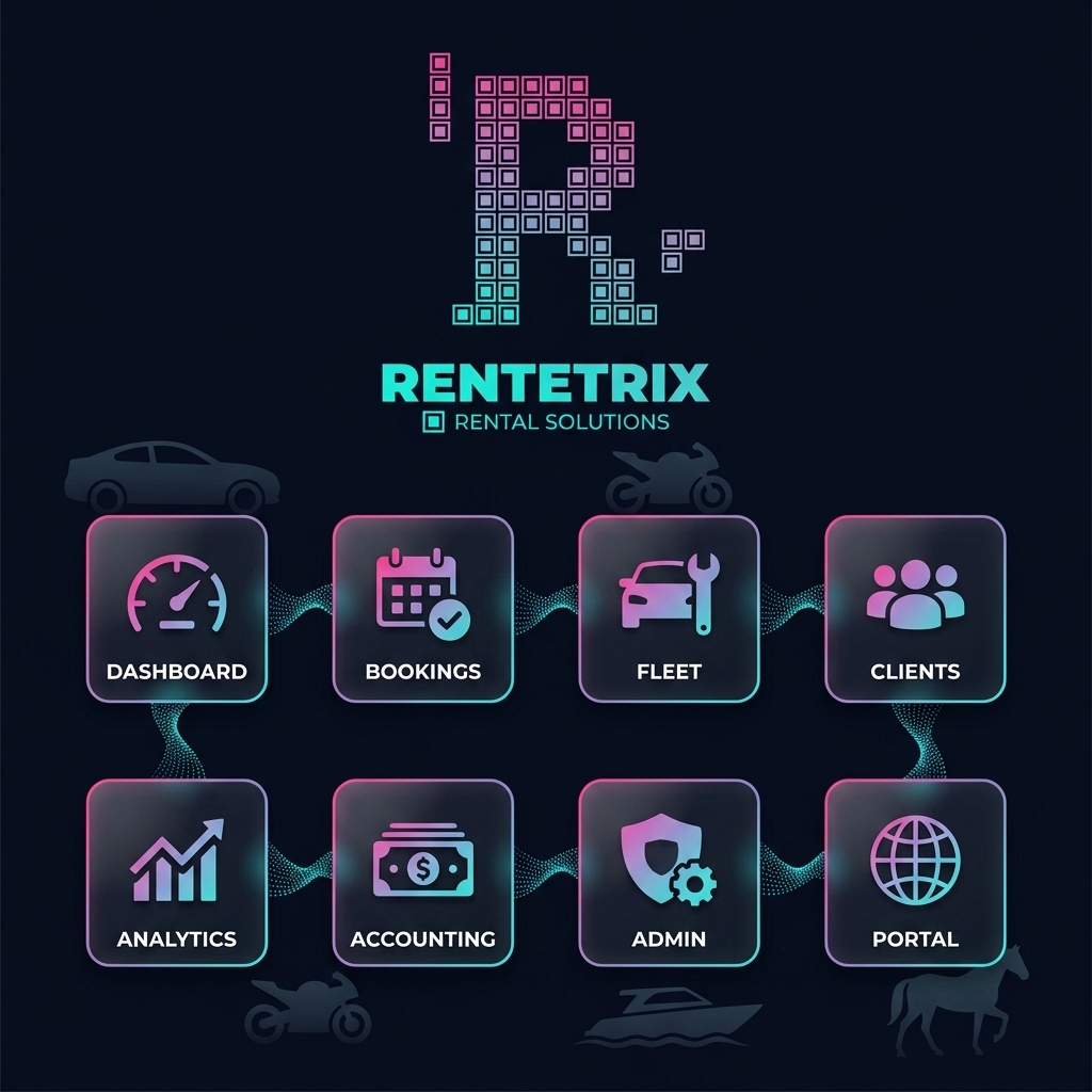 Rentetrix — Car Rental Management Software Ecosystem